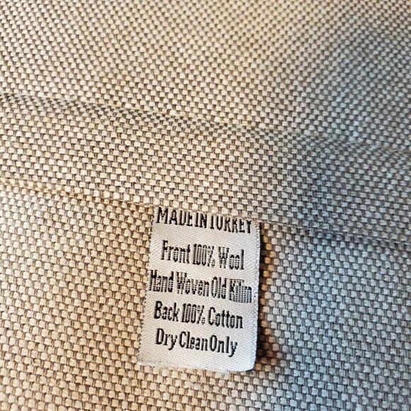 Vintage Turkish Kilim Pillow Cover 17" - Picture 2 of 4